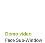 Demo video Face Sub-Window